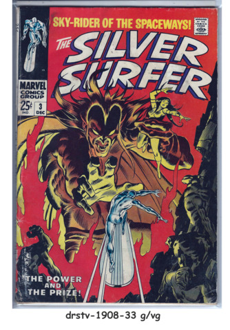 The Silver Surfer #03 © December 1968 Marvel Comics